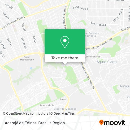 Acarajé da Edinha map