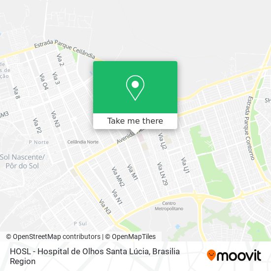 HOSL - Hospital de Olhos Santa Lúcia map