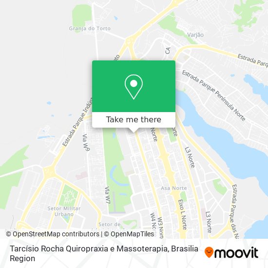 Tarcísio Rocha Quiropraxia e Massoterapia map