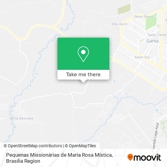 Pequenas Missionárias de Maria Rosa Mística map