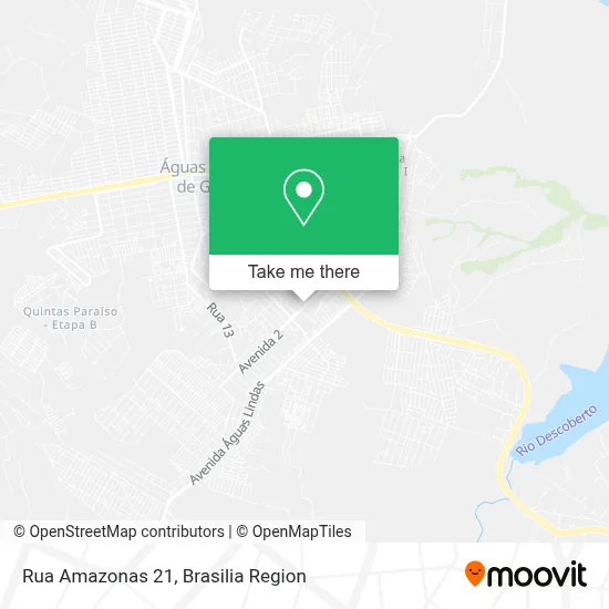 Rua Amazonas 21 map