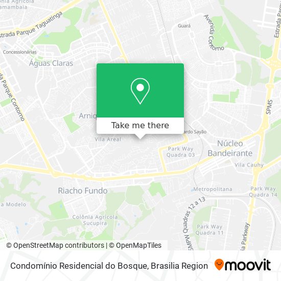 Condomínio Residencial do Bosque map