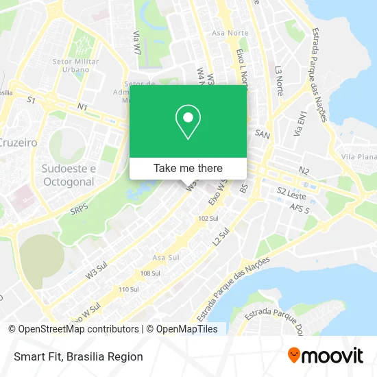 Smart Fit map
