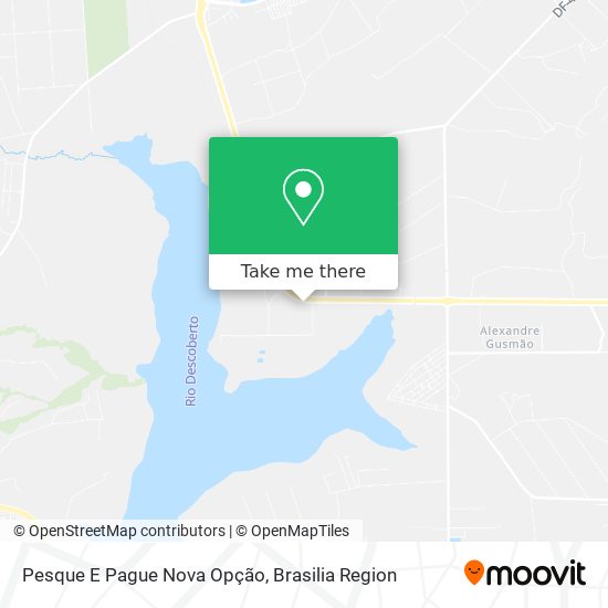 Pesque E Pague Nova Opção map