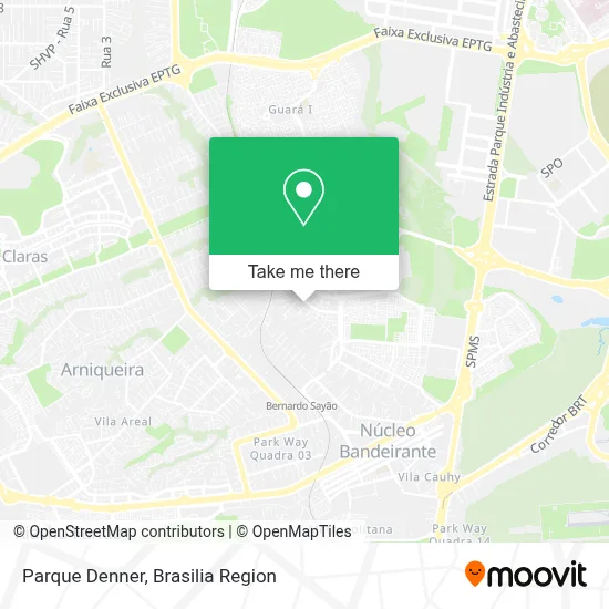 Parque Denner map