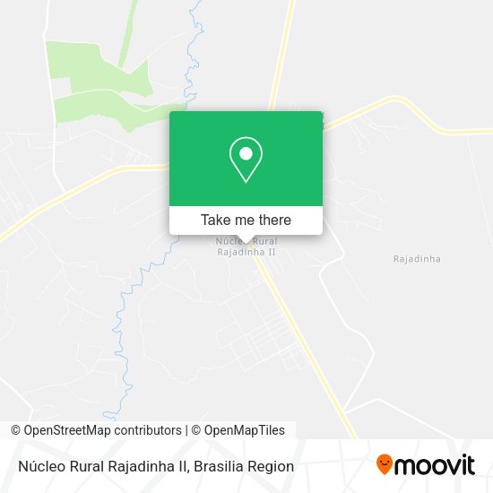 Núcleo Rural Rajadinha II map