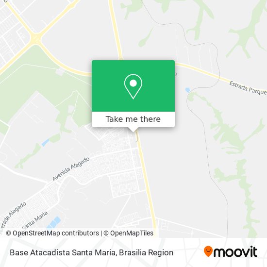 Base Atacadista Santa Maria map