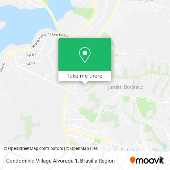 Condomínio Village Alvorada 1 map