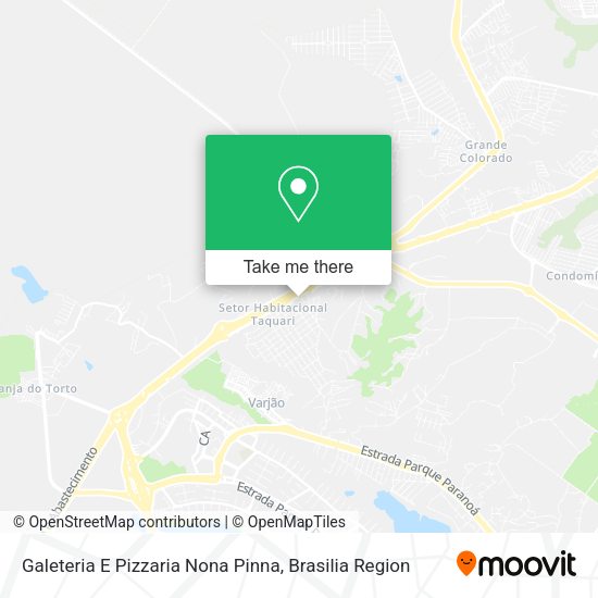 Galeteria E Pizzaria Nona Pinna map