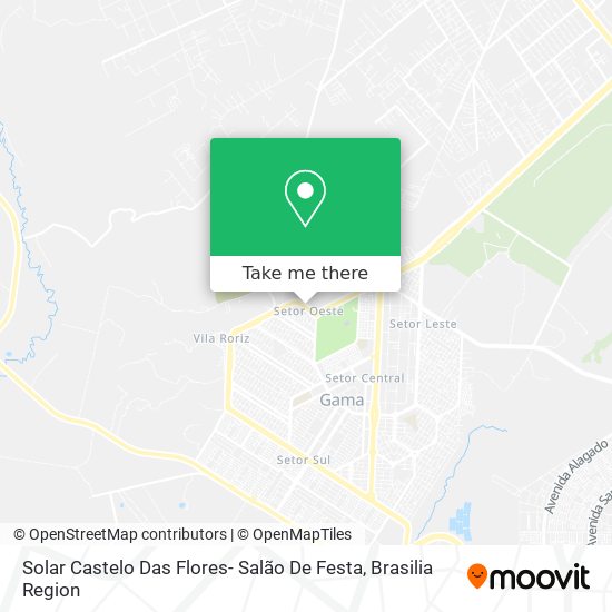 Solar Castelo Das Flores- Salão De Festa map