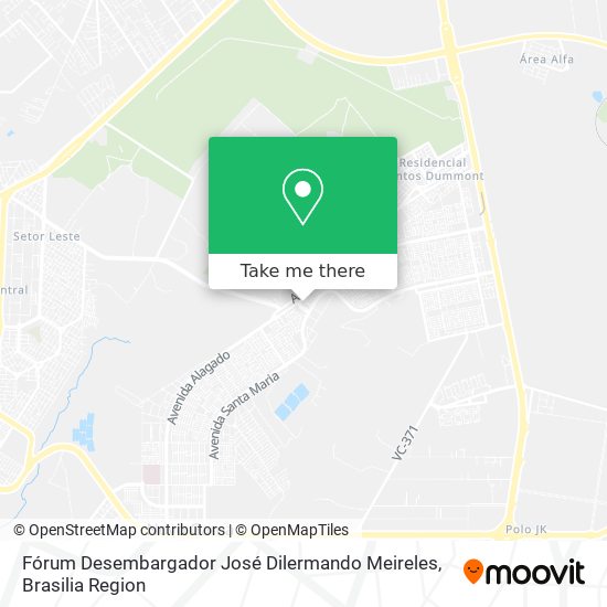 Fórum Desembargador José Dilermando Meireles map