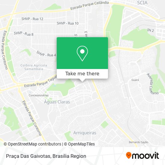 Praça Das Gaivotas map