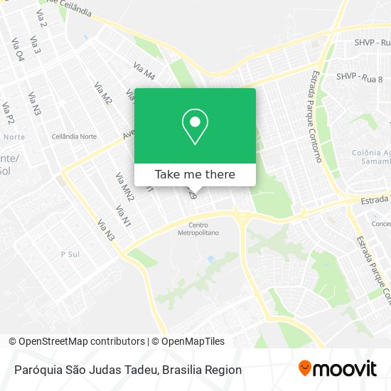 Paróquia São Judas Tadeu map
