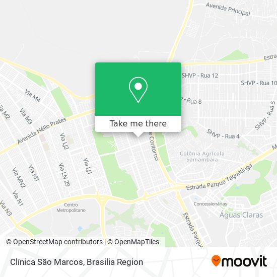 Clínica São Marcos map