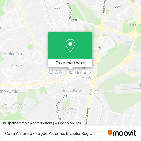 Casa Amarela - Fogão A Lenha map