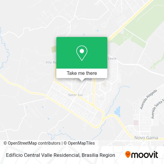 Edifício Central Valle Residencial map