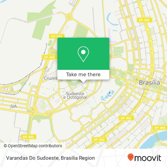 Varandas Do Sudoeste map