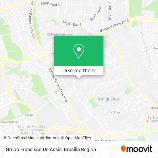 Grupo Francisco De Assis map