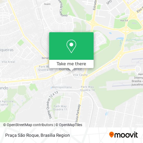 Praça São Roque map