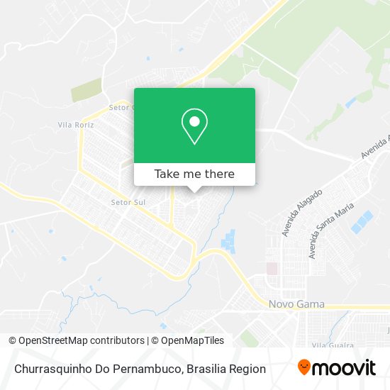 Churrasquinho Do Pernambuco map