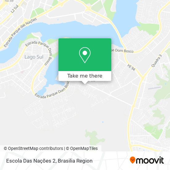 Escola Das Nações 2 map
