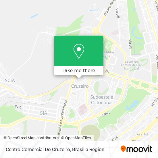 Centro Comercial Do Cruzeiro map