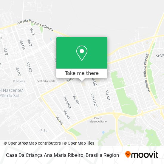 Casa Da Criança Ana Maria Ribeiro map
