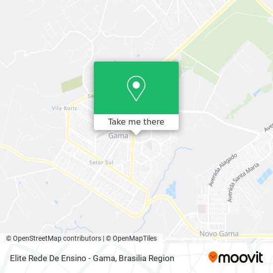 Mapa Elite Rede De Ensino - Gama