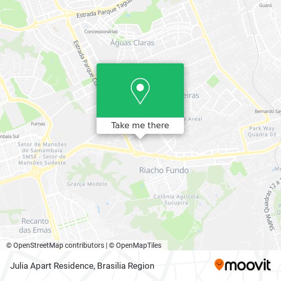 Julia Apart Residence map