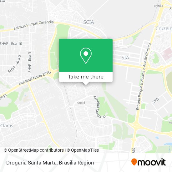 Drogaria Santa Marta map
