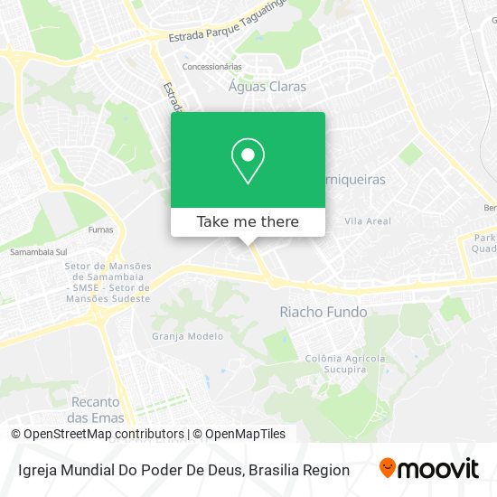 Igreja Mundial Do Poder De Deus map
