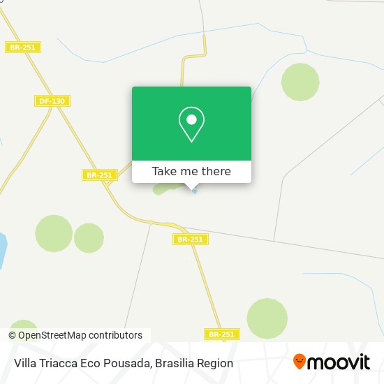 Villa Triacca Eco Pousada map