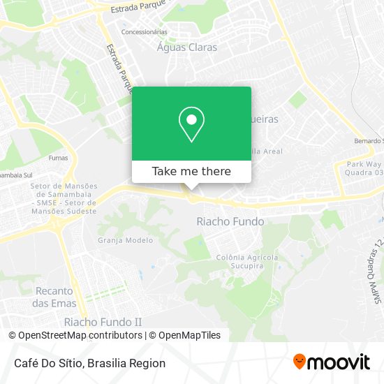 Café Do Sítio map