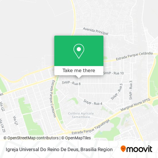 Igreja Universal Do Reino De Deus map