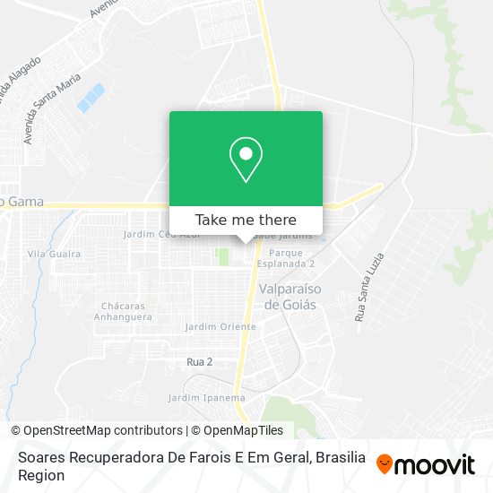 Soares Recuperadora De Farois E Em Geral map
