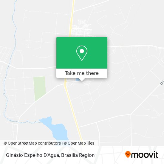 Ginásio Espelho D'Agua map