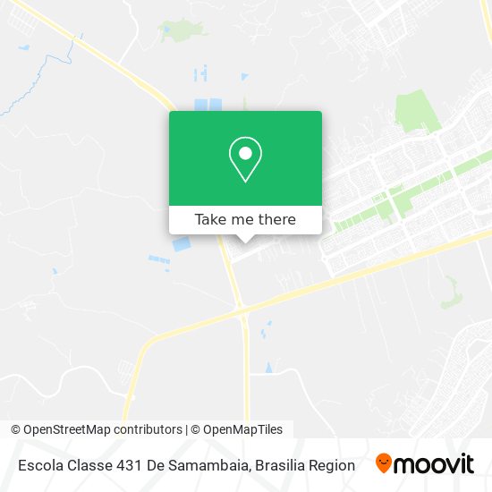Escola Classe 431 De Samambaia map