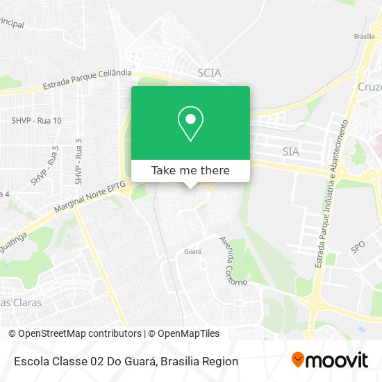 Escola Classe 02 Do Guará map