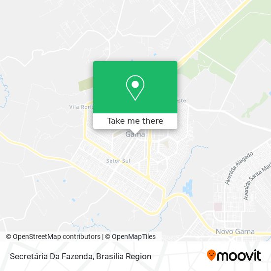 Secretária Da Fazenda map