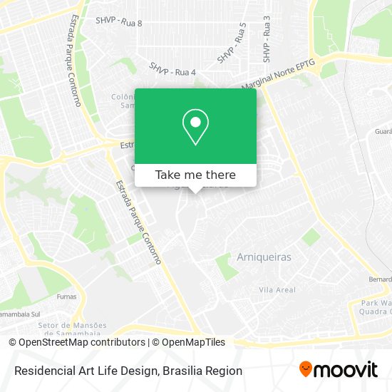 Residencial Art Life Design map