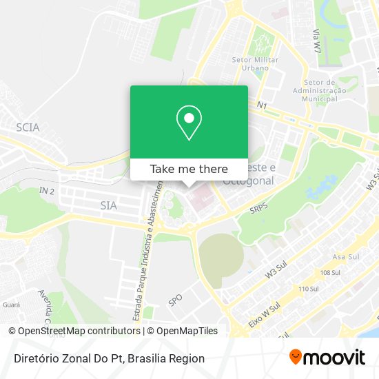 Diretório Zonal Do Pt map