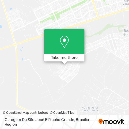 Garagem Da São José E Riacho Grande map