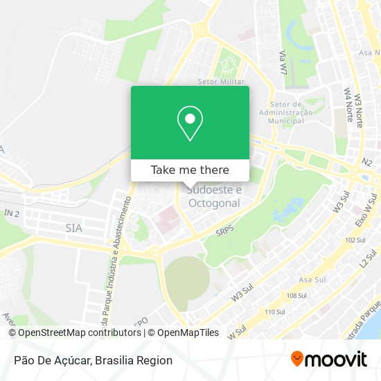 Pão De Açúcar map
