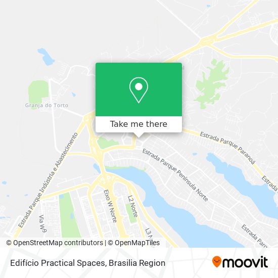 Edifício Practical Spaces map