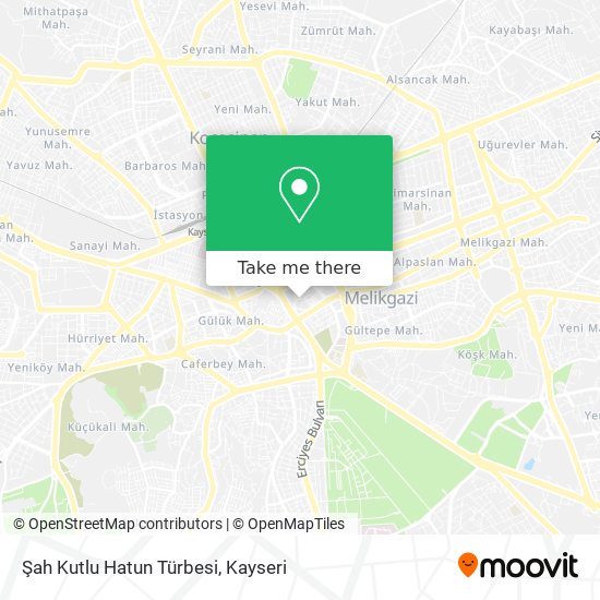 Şah Kutlu Hatun Türbesi map