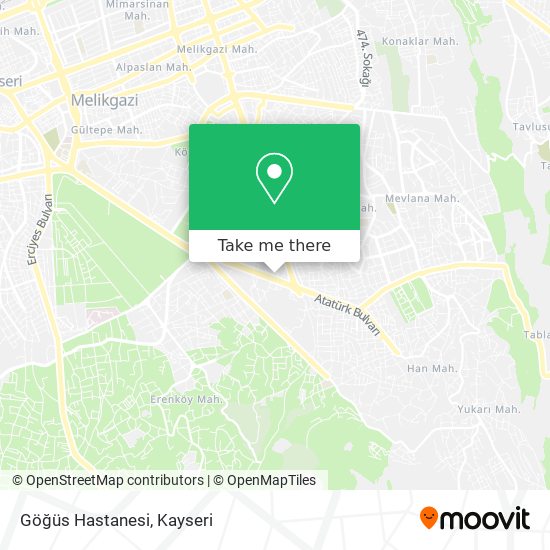Göğüs Hastanesi map
