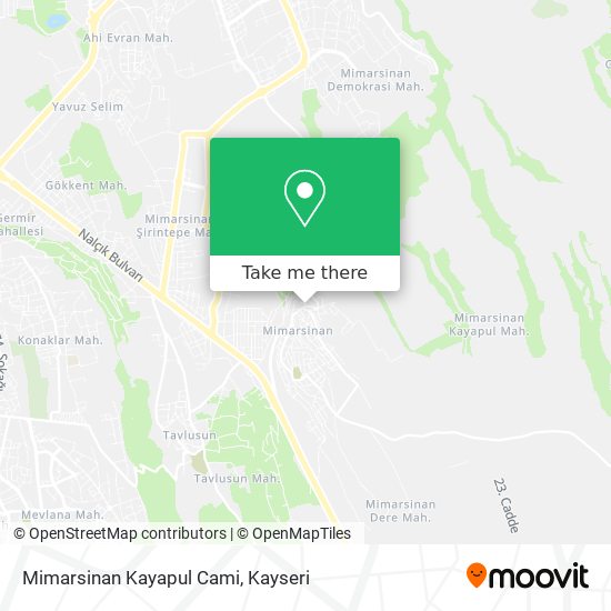 Mimarsinan Kayapul Cami map