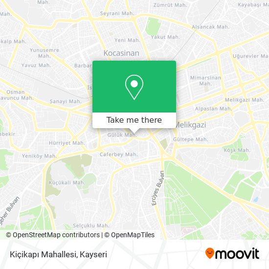 Kiçikapı Mahallesi map