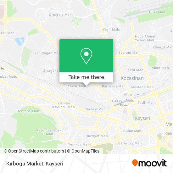 Kırboğa Market map
