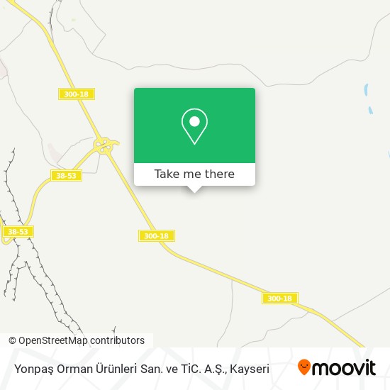 Yonpaş Orman Ürünleri̇ San. ve Ti̇C. A.Ş. map
